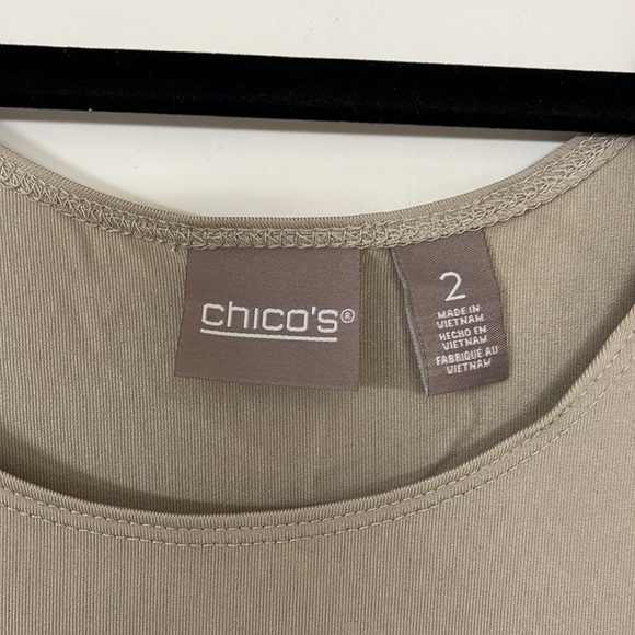 Chico's Microfeel Timeless Tank Size 2 - Picture 2 of 6